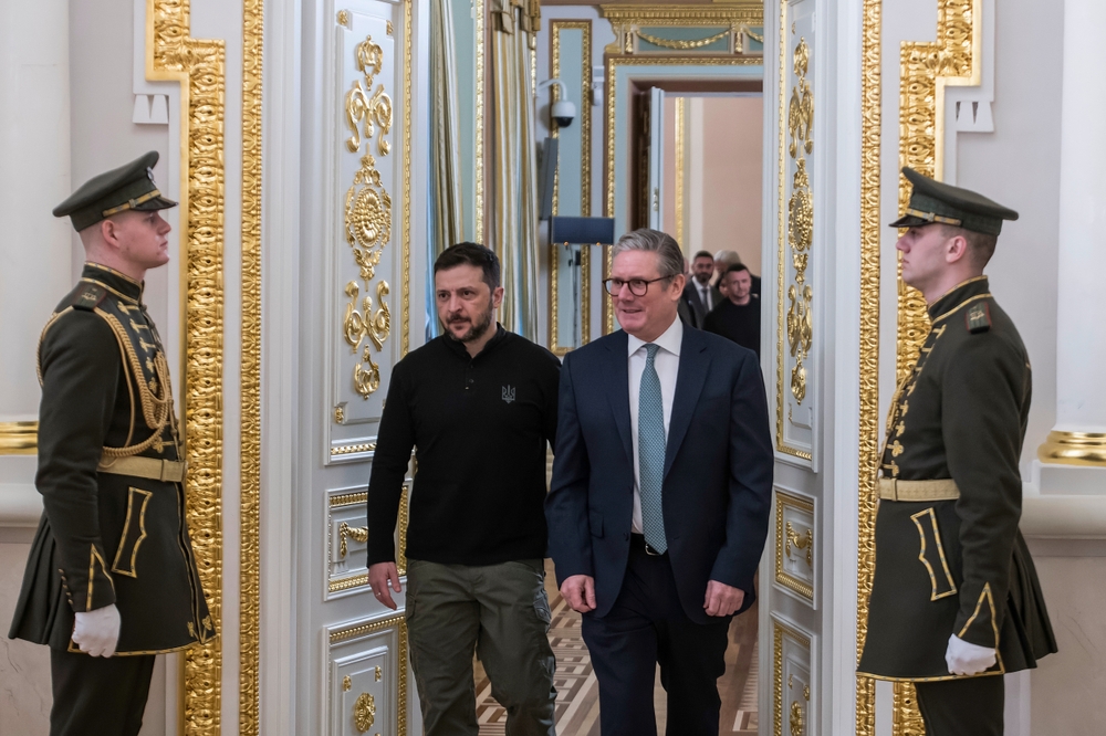 British,Prime,Minister,Keir,Starmer,And,Ukrainian,President,Volodymyr,Zelenskiy