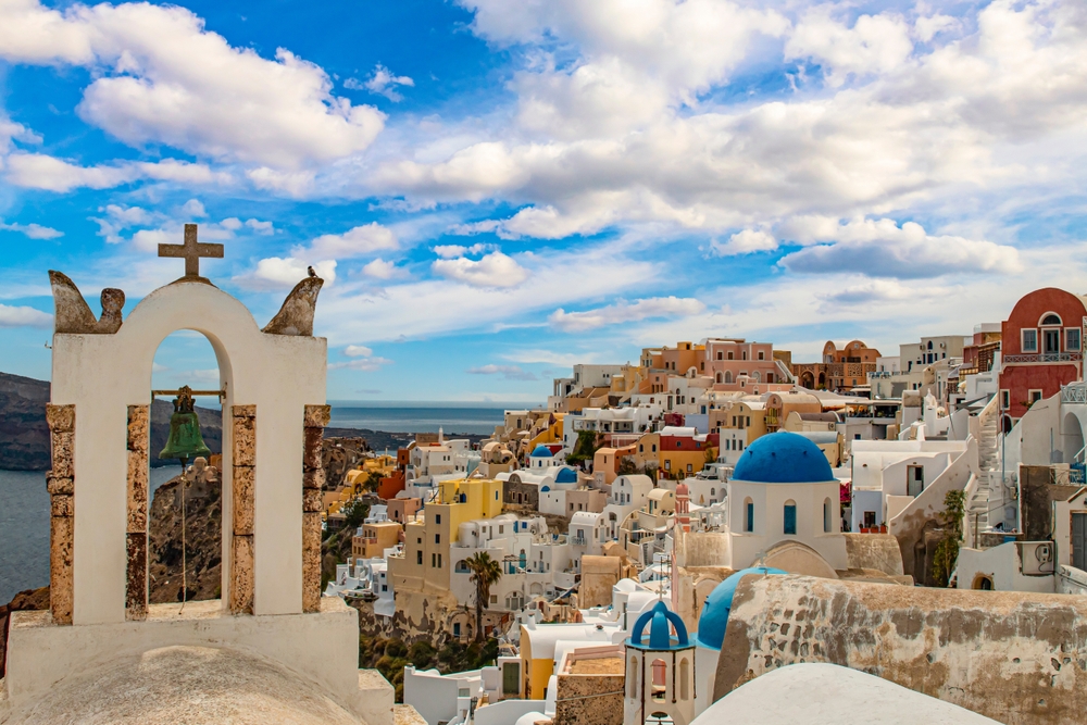 Greece's,Santorini,grækenland