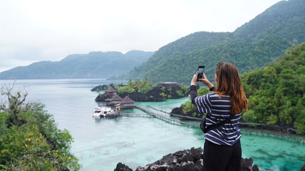 Tourists,AIsland,Wakatobi,indonisia,indonesien