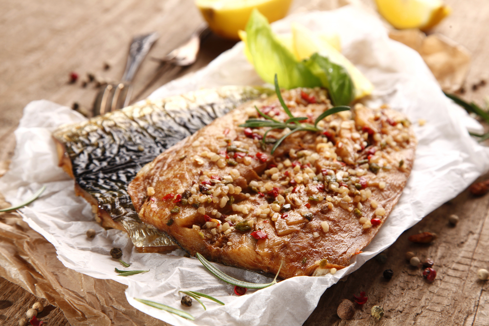 Fresh,Smoked,Mackerel,røget, makrel