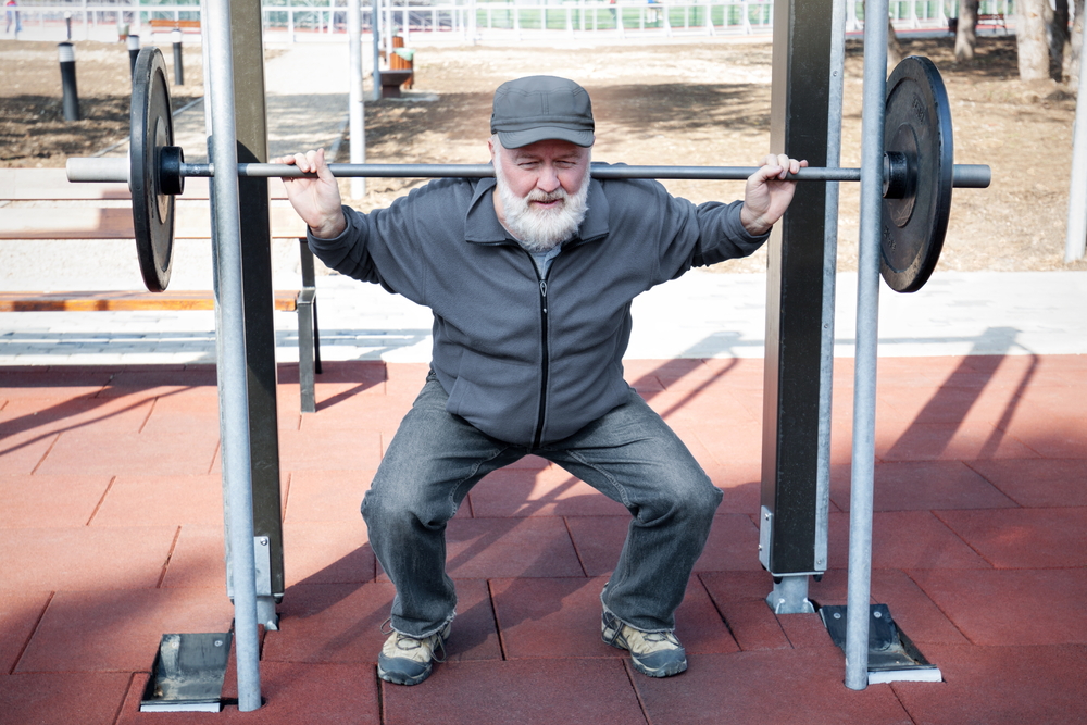 Old,Man,Lifting,Weights,gammel,mand,løfter,vægt