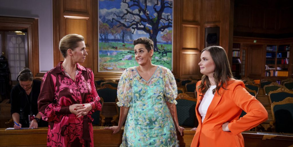 Mette Frederiksen, Mai VIlladsen, Pia Olsen Dyhr