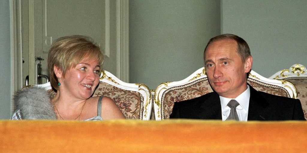 Vladimit Putin, wife, divorced