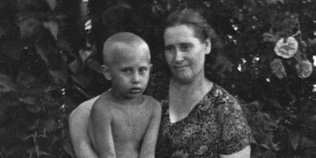 Vladimir Putin, child, 1958