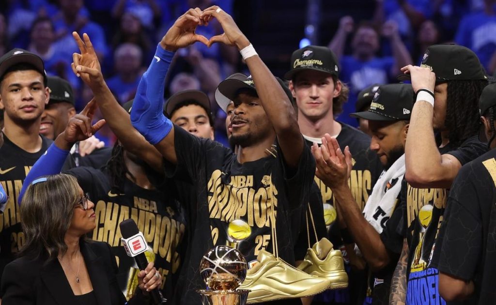 NBA Champions 2025 Oklahoma City Thunder