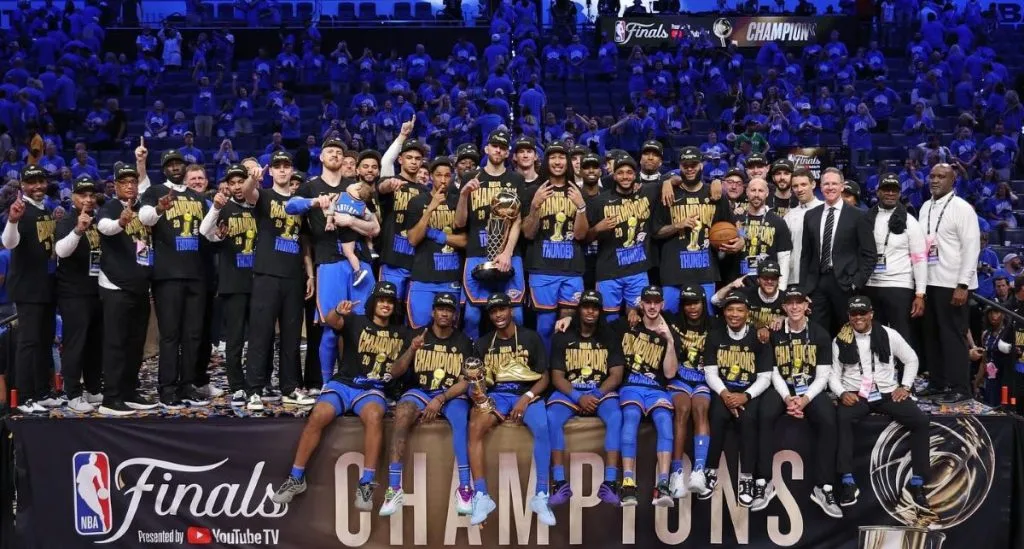 NBA 2025 Champions Thunder
