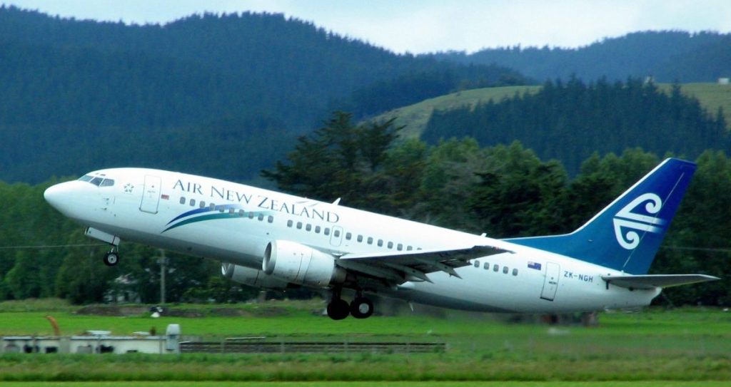Air_New_Zealand Dunedin_Airport