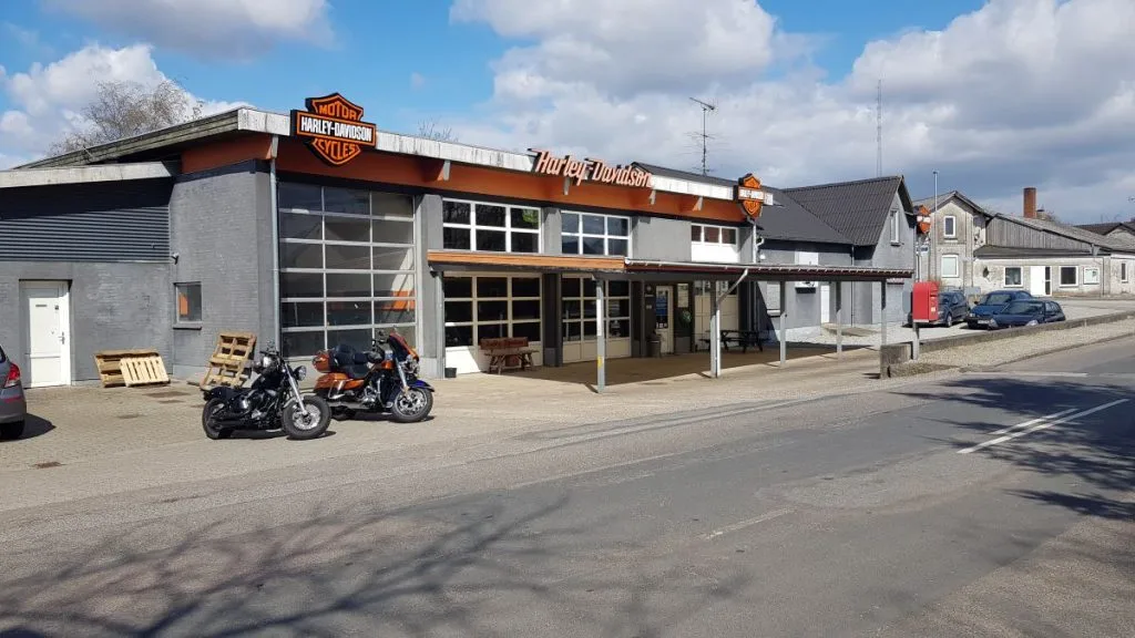 harley davidson shop v&aelig;rksted