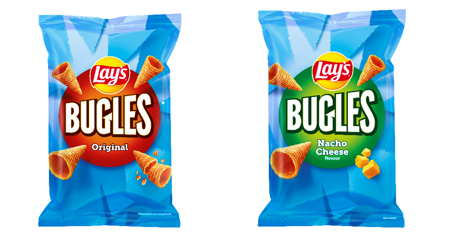 Bugles Original and Nacho Cheese