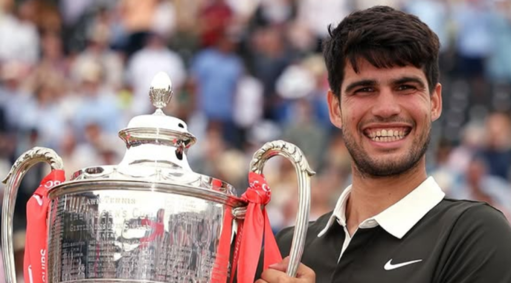 King of Queen’s. Alcaraz Reclaims Queen’s Trophy .