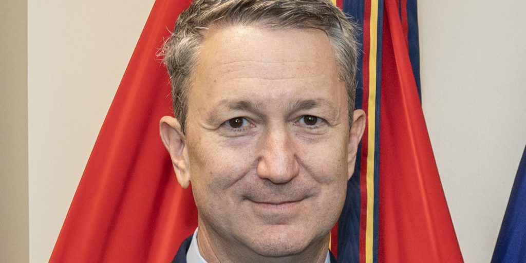 Chairman of the Joint Chiefs of Staff General Dan Caine at the Pentagon