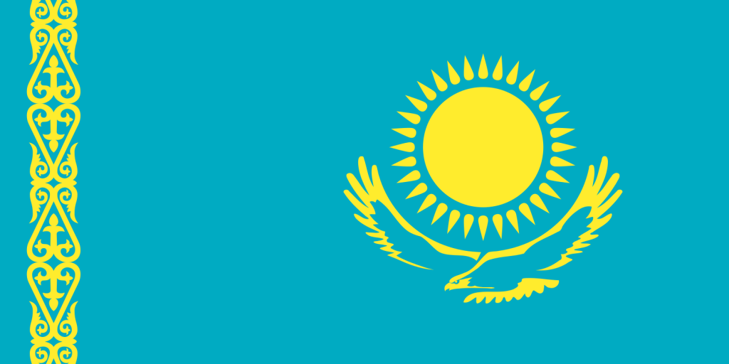 Kazakhstan, flag