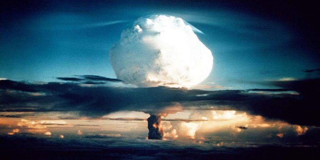 Ivy Mike explosion, nuke, hydrogen