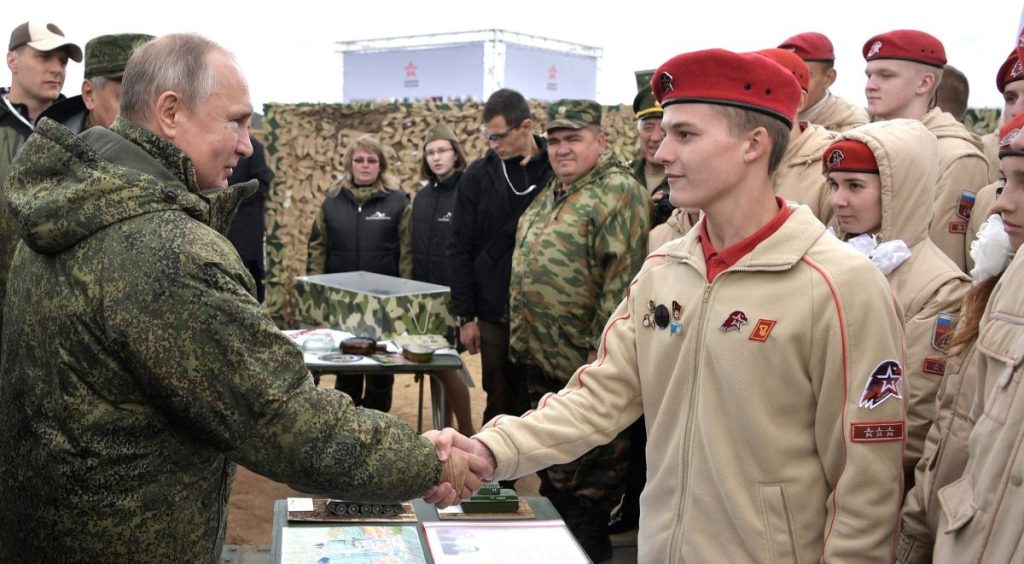 Putin Russian Solder Youth Club Junarmia