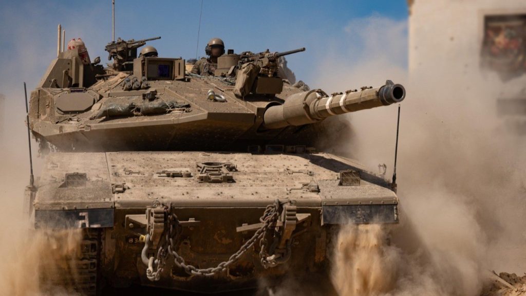 Israel Iran Gaza Middle East tanks