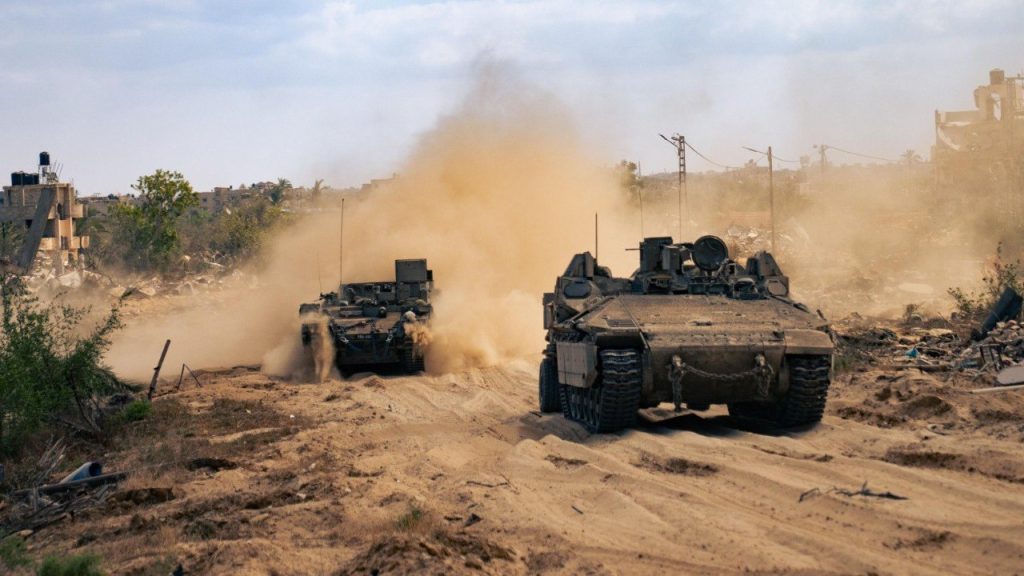 Israel Iran Gaza Middle East tanks