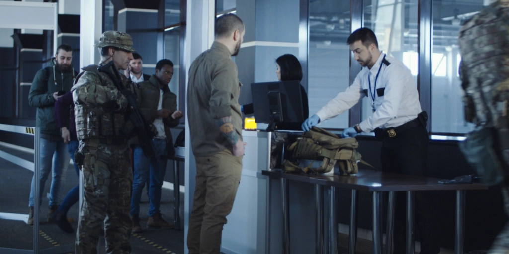 Airport, travel, ban, customs