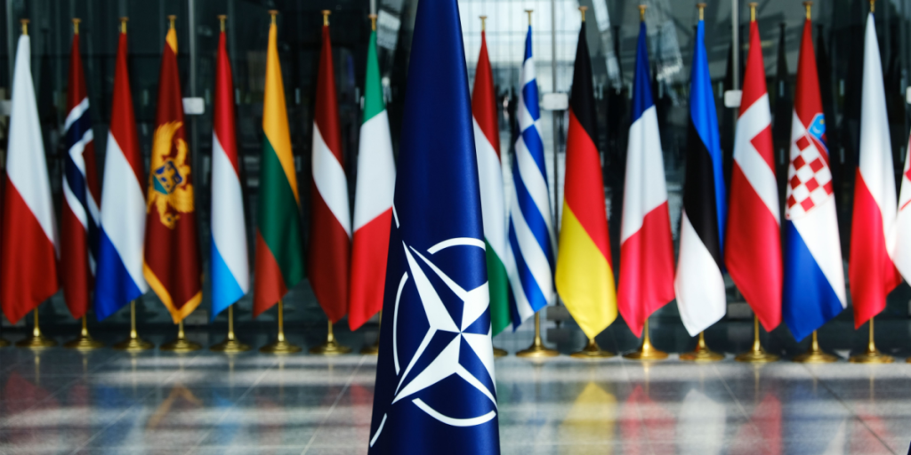 NATO, flags