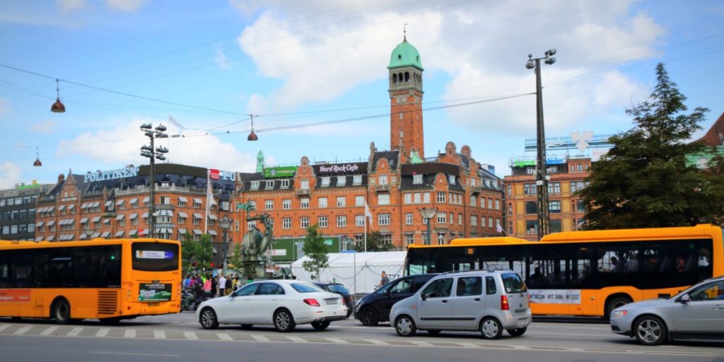 Bus, trafik, københavn, copenhagen, traffic