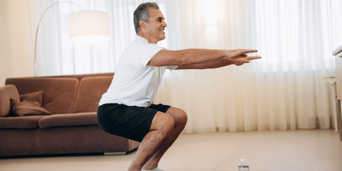 hjemmetræning, workout, squat, gym, træning