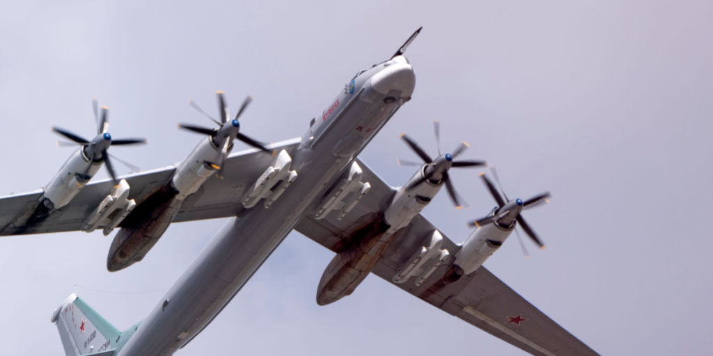 TU-95 bomber, Russia