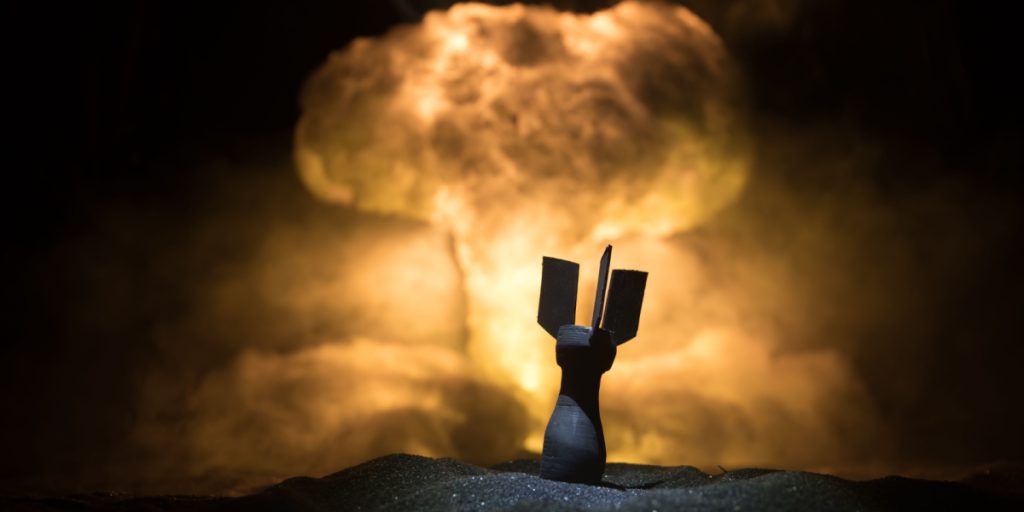 Nuclear bomb, explosion