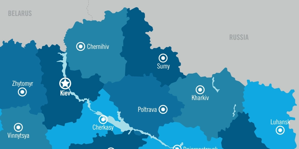 Sumy, map