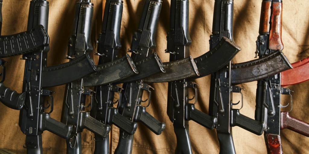 AK47, AK-47, weapons, disarming