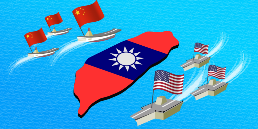 Taiwan, China, USA