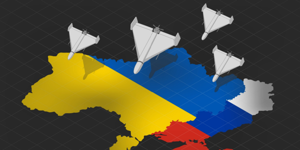 Shahed drones, Ukraine, Russia