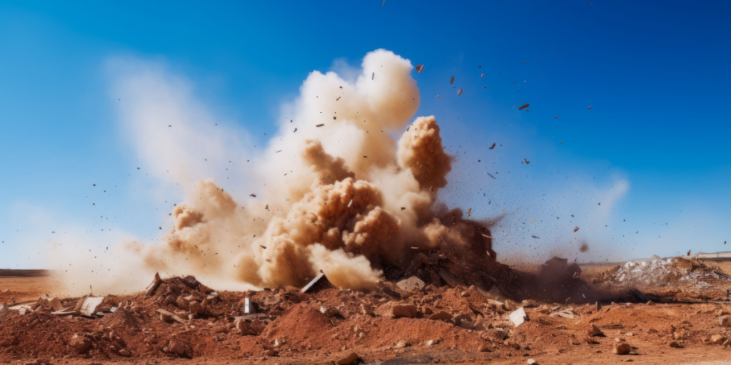 Bomb, explosion