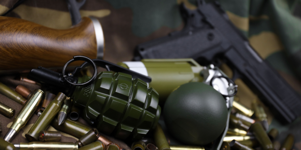 Weapons, military