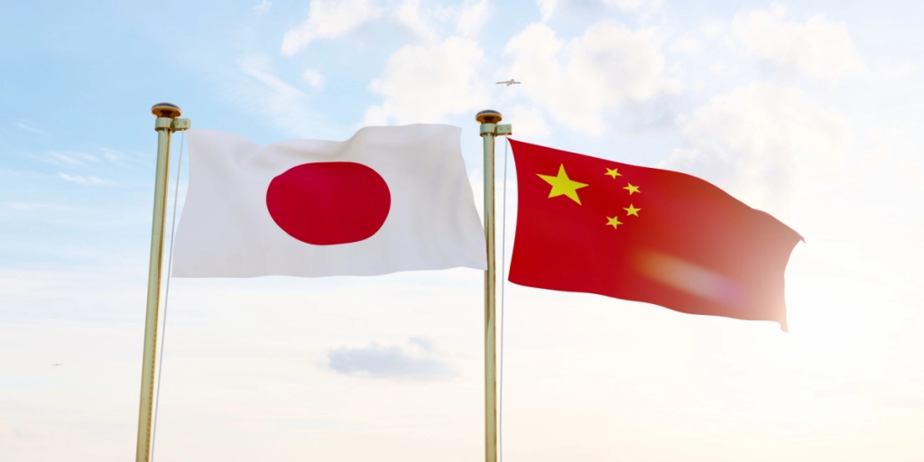 China, Japan