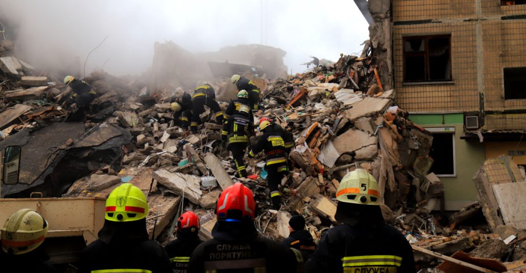 “Unprecedented” Brutal Attack on Ukraine Kills 17, Injures Close to 300