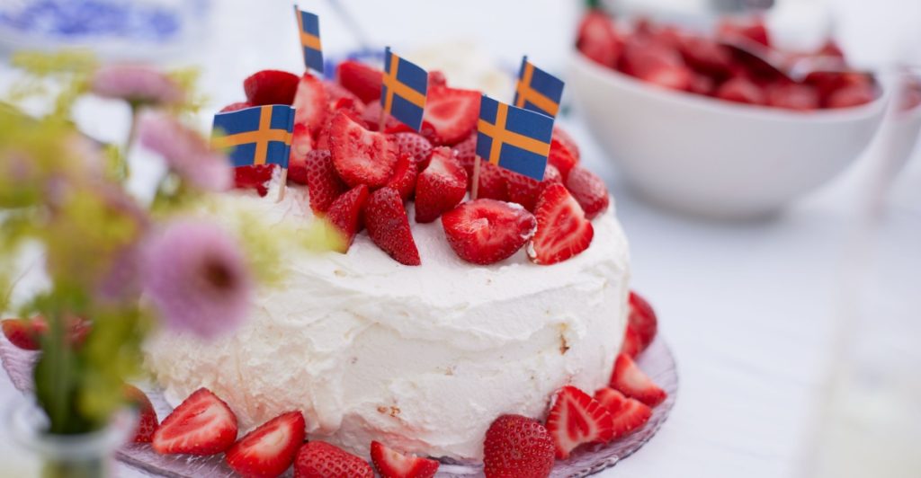 Jordgubbstårta