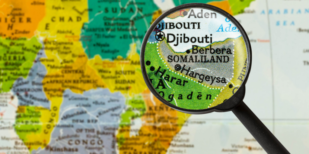 Somaliland, map