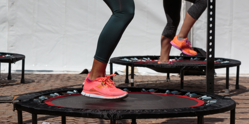 Trampoline, fitness, training