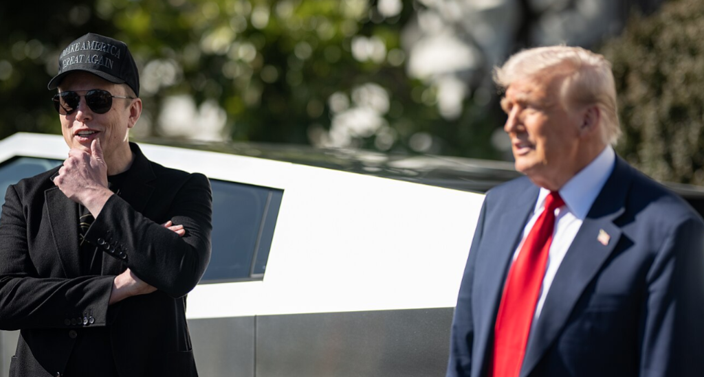 Elon Musk, Donald Trump