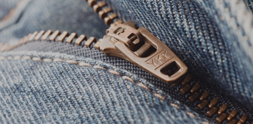 Jeans, dragkedja