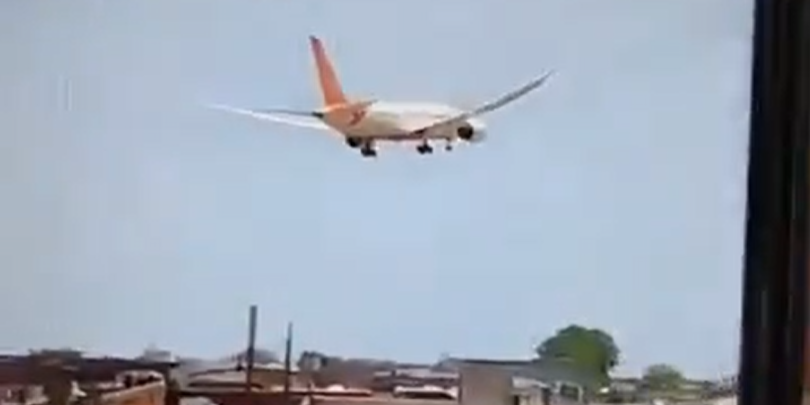 Plane crash, India