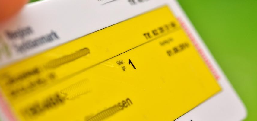 Sygesikringskort, det gule sygesikring