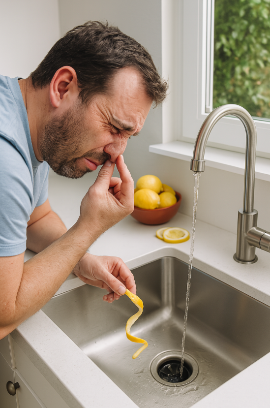 Lugtende håndvask, smelly sink, køkken, kitchen