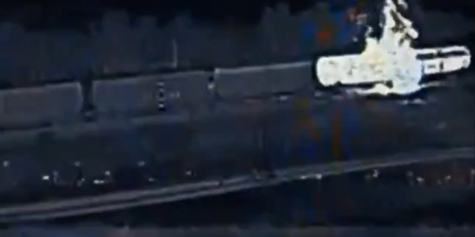 Russia fuel train, attack, Ukraine