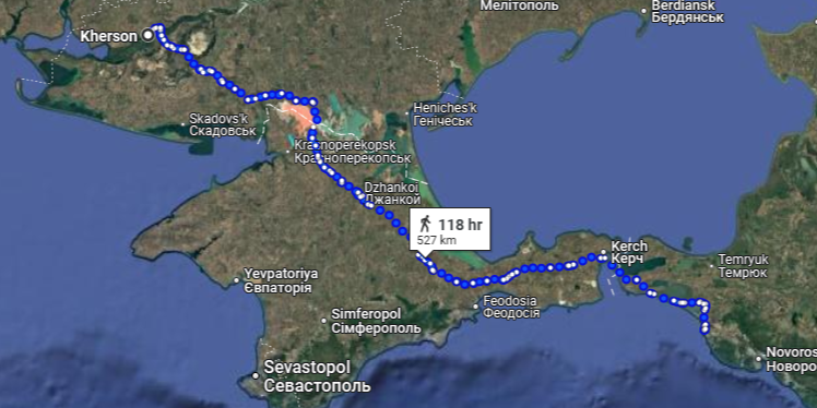Kherson, Anapa
