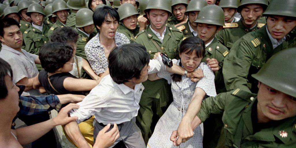 June 4 massacre, Tiananmen Square