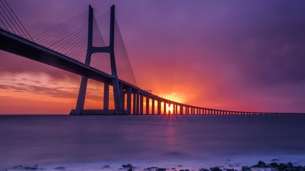 Vasco da Gama bridge Lisbon
