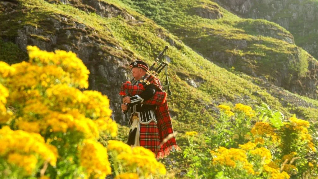 Scotland scottish bagpipes