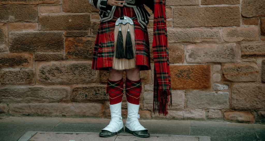 Scottish scotland kilt