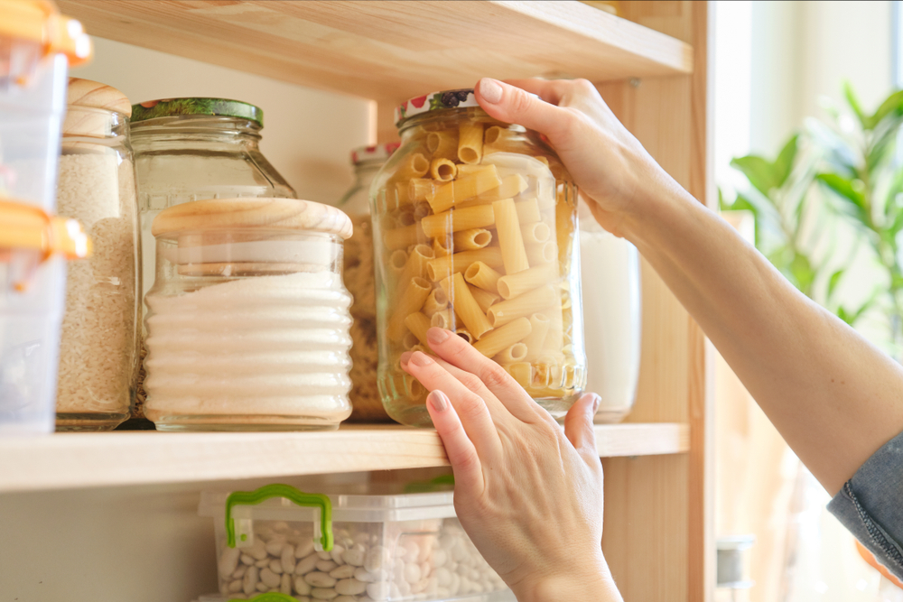 storage,pasta,jar,pasta,krukke,obevaring