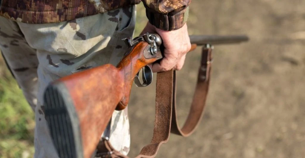 shotgun hunter gun weapon